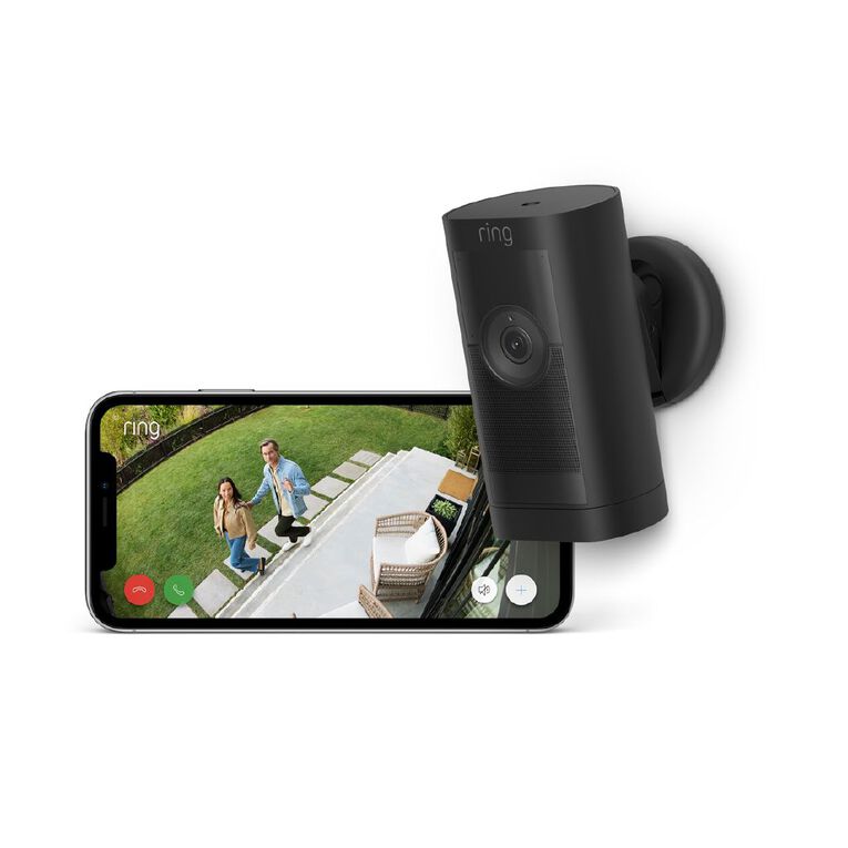 Ring Stick Up Cam Pro Battery Black Noel Leeming