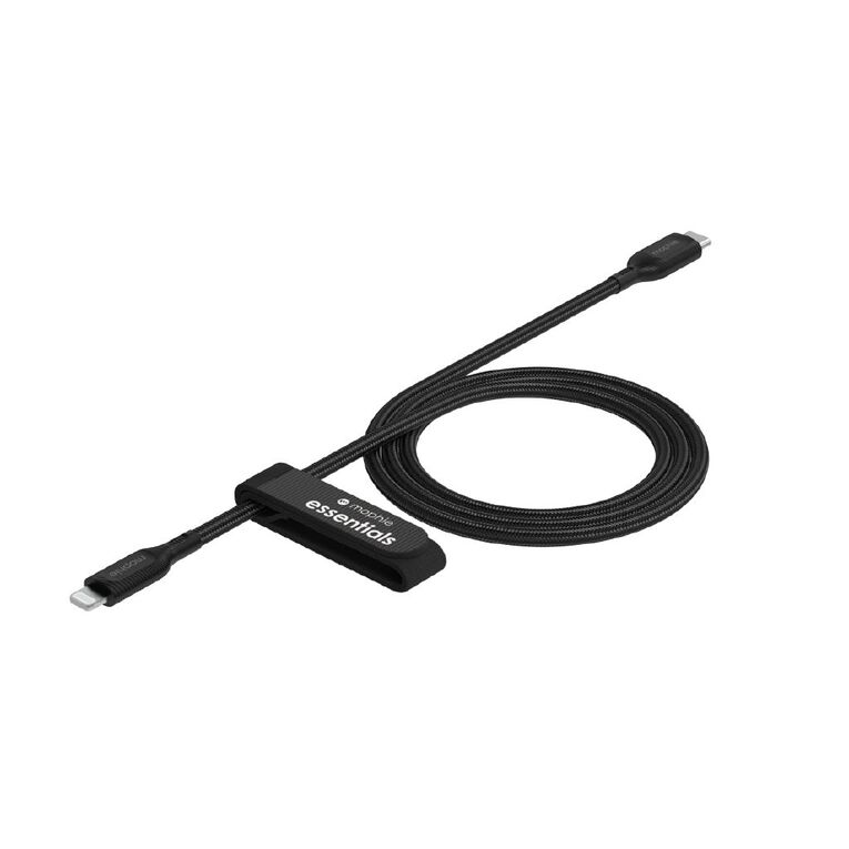 Mophie USB-C to Lightning 1m Cable Black, , hi-res