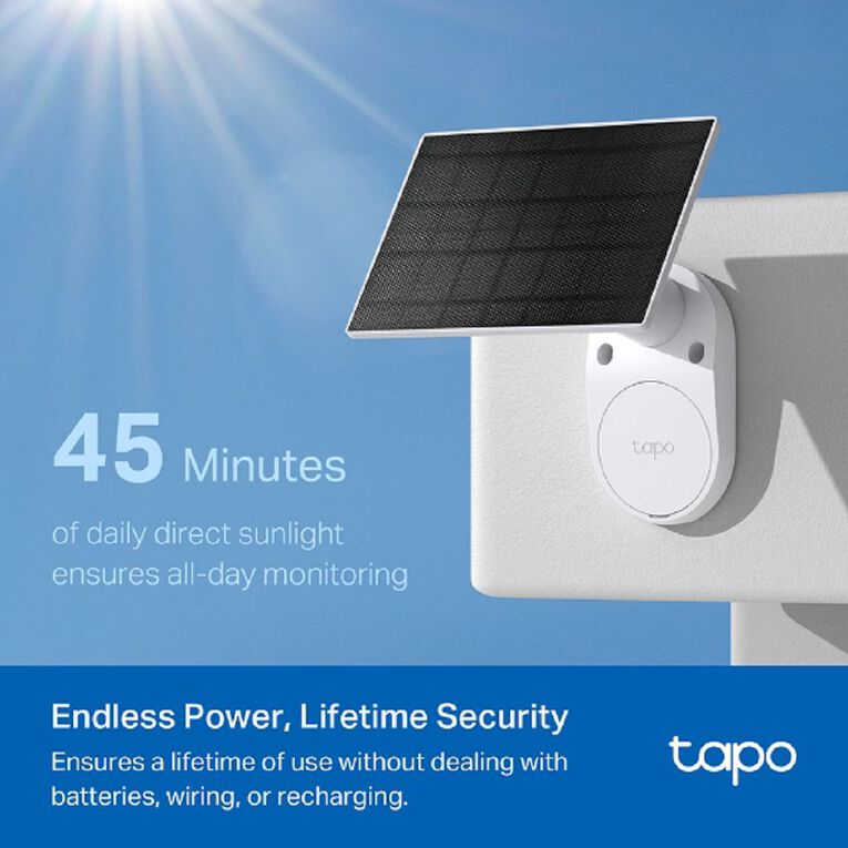 TP-Link Tapo C410KIT Solar Powered Security Camera Kit - 1 Pack, , hi-res