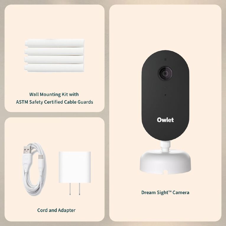 Owlet Dream Sight Gen 3 Camera - White, , hi-res