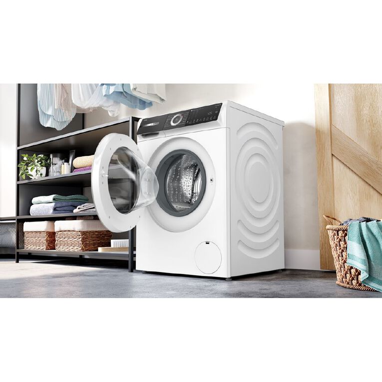 Bosch 10kg Series 8 Front Load Washing Machine - White, , hi-res