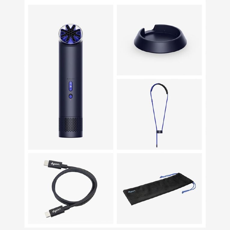 Dyson HushJet Mini Cool fan in Ink Cobalt, , hi-res