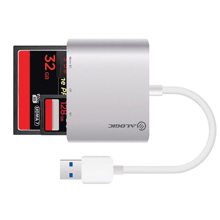 Alogic USB 3.0 Multi Card Reader, , hi-res