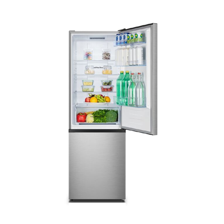 Hisense Bottom Mount Fridge Stainless Steel 292L, , hi-res