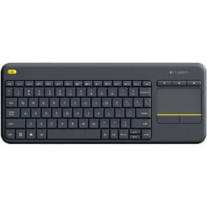 Logitech Wireless Touch Keyboard K400 Plus Black