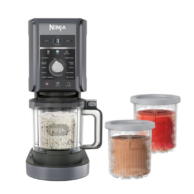 Ninja CREAMi Deluxe 11-in-1 Ice Cream and Frozen Treat Maker, , hi-res