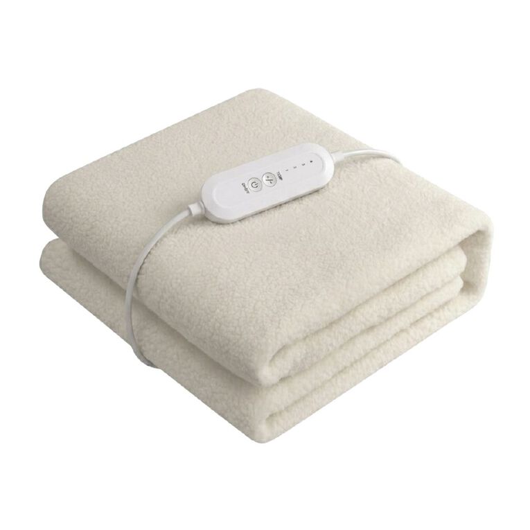 Goldair Fleecy Topper Fitted Electric Blanket - King Single, , hi-res