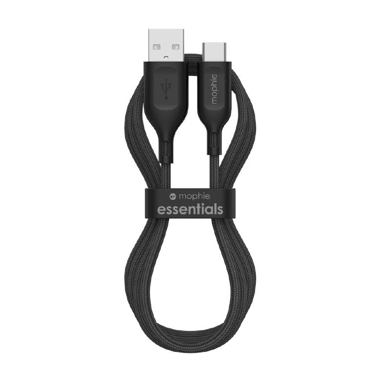 Mophie USB-C to USB-A 2m Cable Black, , hi-res
