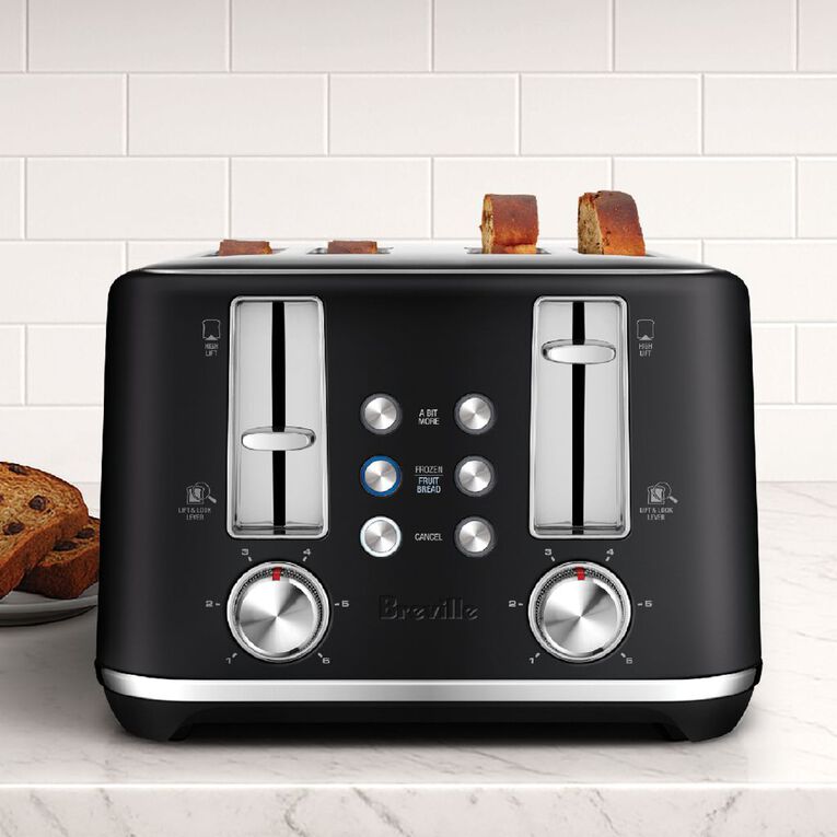 Breville the ToastPro 4 Slice toaster - Matte Black, , hi-res