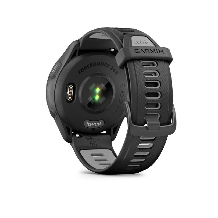 Garmin Forerunner 265 - Black & Powder Gray, , hi-res