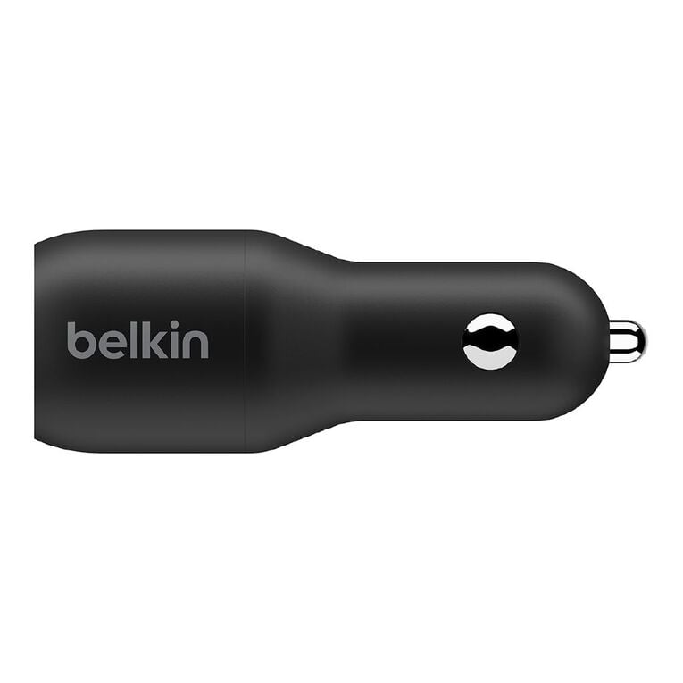 Belkin Dual USB-C Car Charger 36W, , hi-res