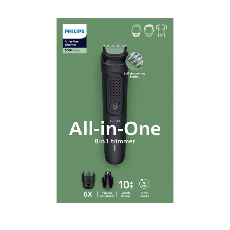 Philips Multigroom Series 3000, 8-in-1 Face & Hair Trimmer MG3940/15, , hi-res