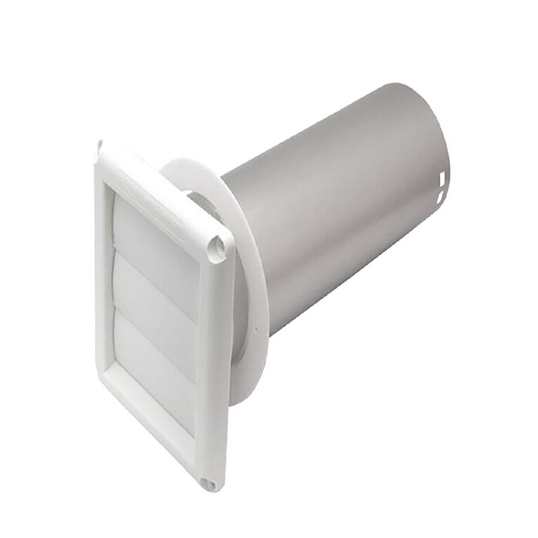Easy Fit Through Wall Vent Kit White 100mm - Noel Leeming