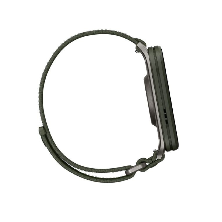 Garmin Venu X1 Moss With Titanium Caseback & Moss Comfortfit Nylon Band, , hi-res