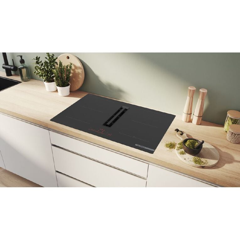 Bosch 70cm Induction Cooktop with Downdraft Ventilation - Series 6, , hi-res