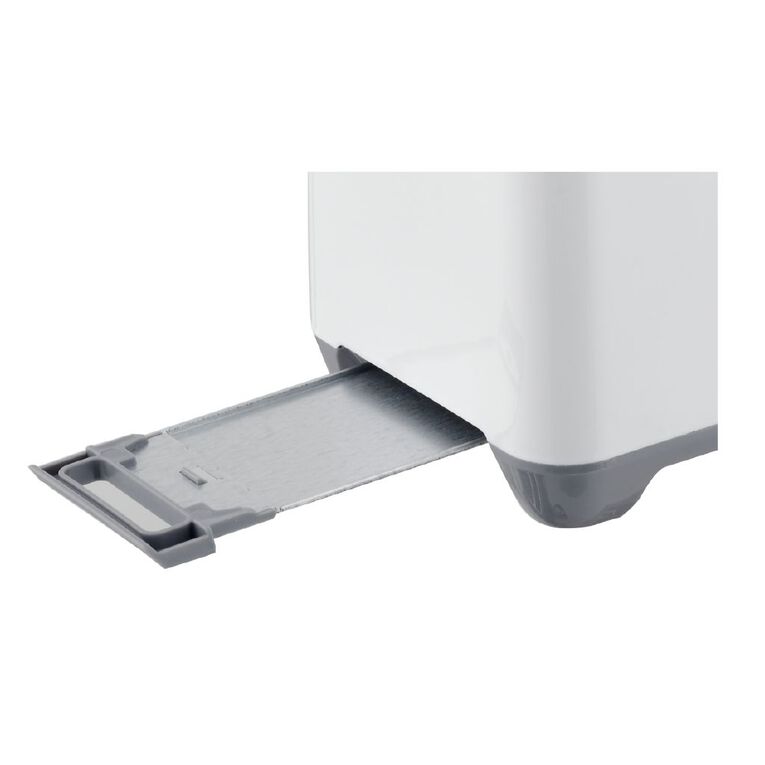 Sheffield 2 Slice Toaster White, , hi-res
