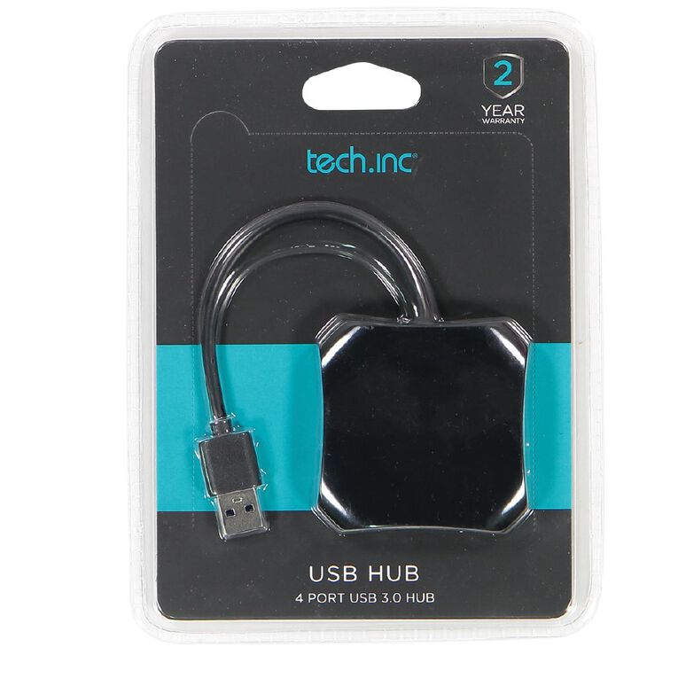 Tech.Inc 4 Port USB 3.0 Hub V2, , hi-res