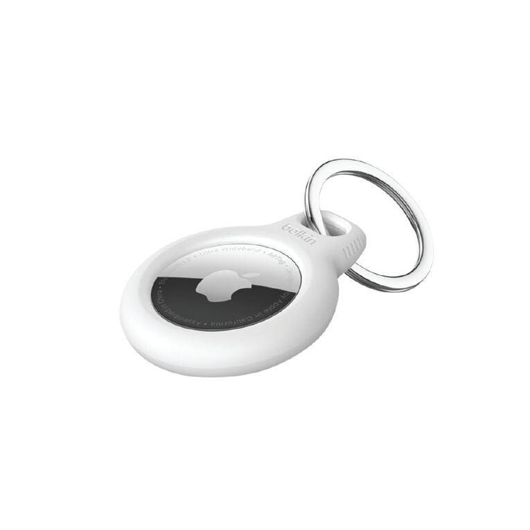 Belkin Secure Holder with Key Ring for AirTag - White, , hi-res