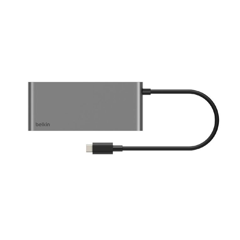 Belkin Connect 8-Port USB-C Hub with 2.5Gb Ethernet - Space Grey, , hi-res