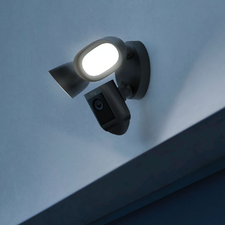 Ring Floodlight Cam Pro 2K Wired - Black, , hi-res