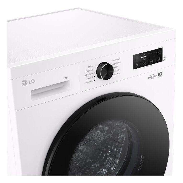 LG 8kg Front Load Washing Machine, , hi-res