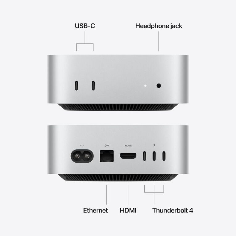 Apple Mac Mini (M6) 16GB/256GB SSD 12-core CPU and 12-core GPU, , hi-res