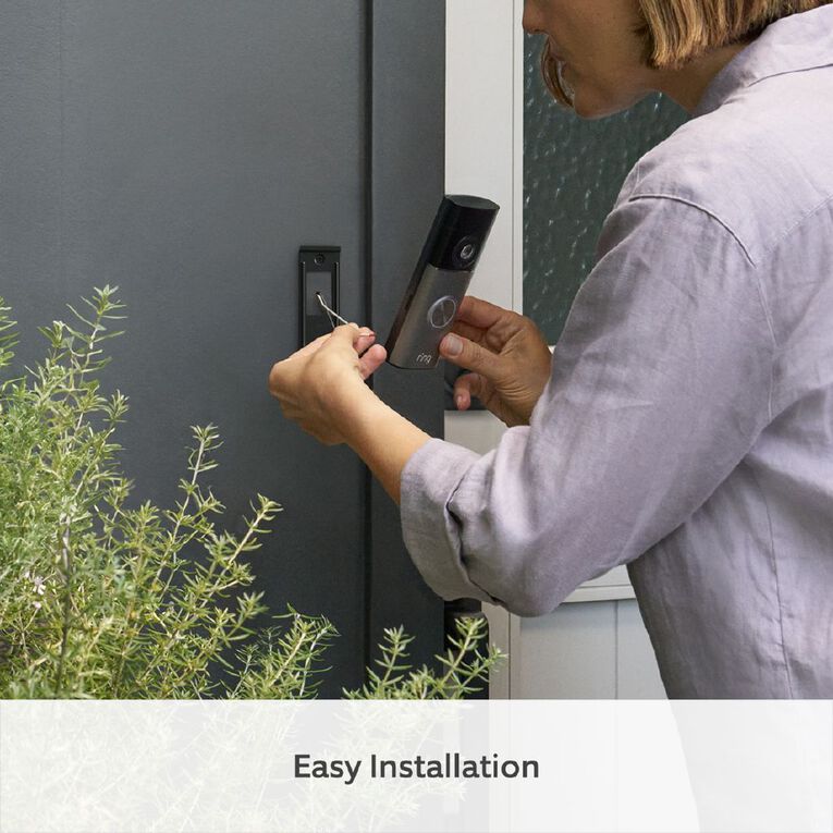 Ring Wired Video Doorbell Pro (3rd Gen) 4K Plug-In, , hi-res