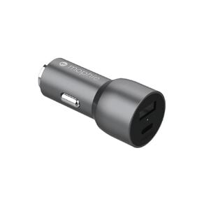 Mophie USB-C & USB-A Car Charger 37W Space Grey
