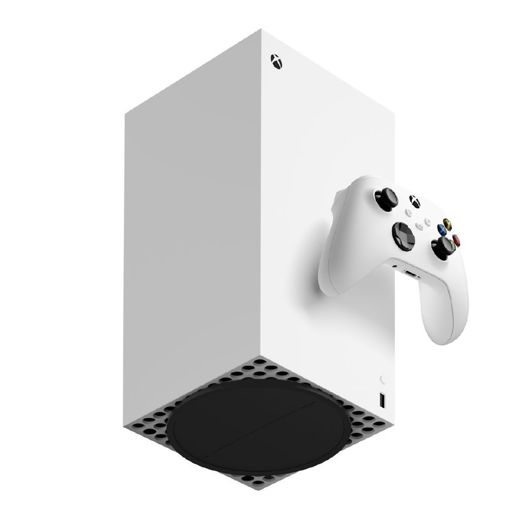 Xbox series x white console