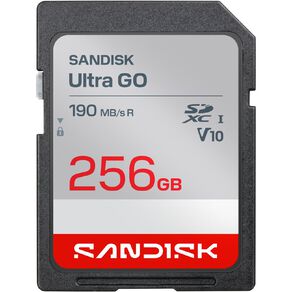 Sandisk Ultra Go SDHC UHS-I 256GB SD 190MB/s(R)