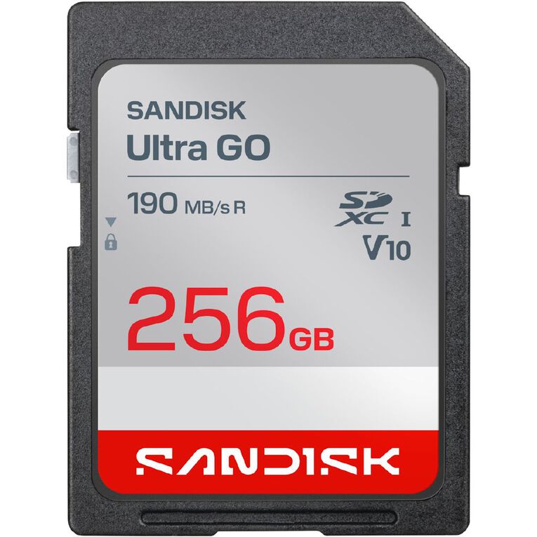 Sandisk Ultra Go SDHC UHS-I 256GB SD 190MB/s(R), , hi-res