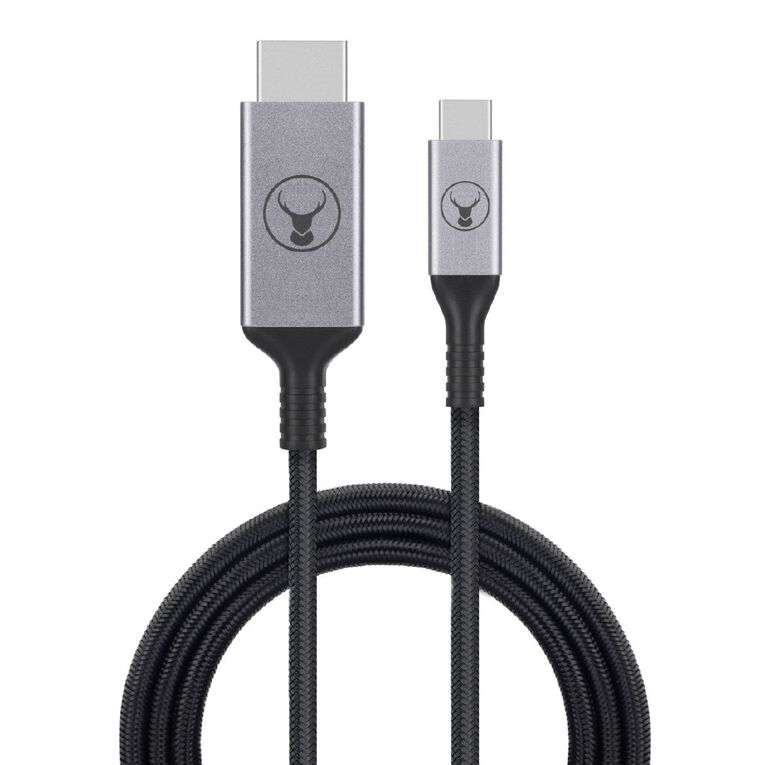 Bonelk Long-Life USB-C to HDMI Cable 1.5m - Black, , hi-res