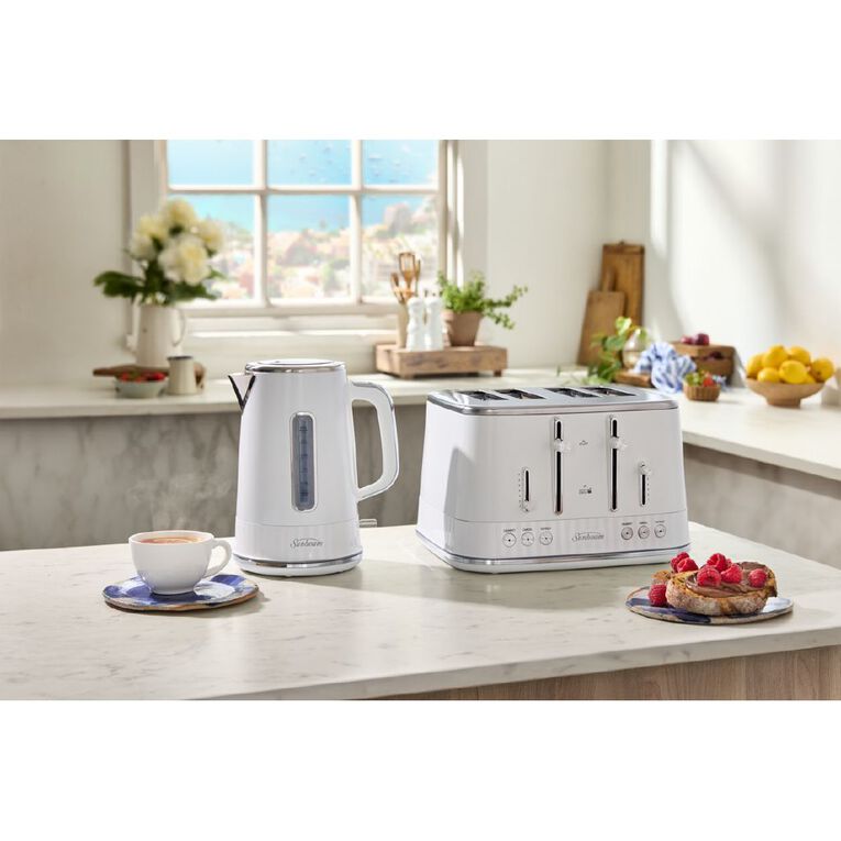 Sunbeam French Riviera Kettle 1.7LWhite, , hi-res