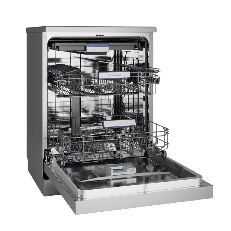 Westinghouse 60cm 15 Place Freestanding Dishwasher - Stainless Steel, , hi-res