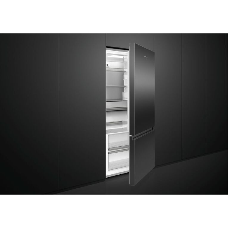 Fisher & Paykel 515L Series 7 Bottom Mount Fridge Freezer - Black Stainless Steel, , hi-res