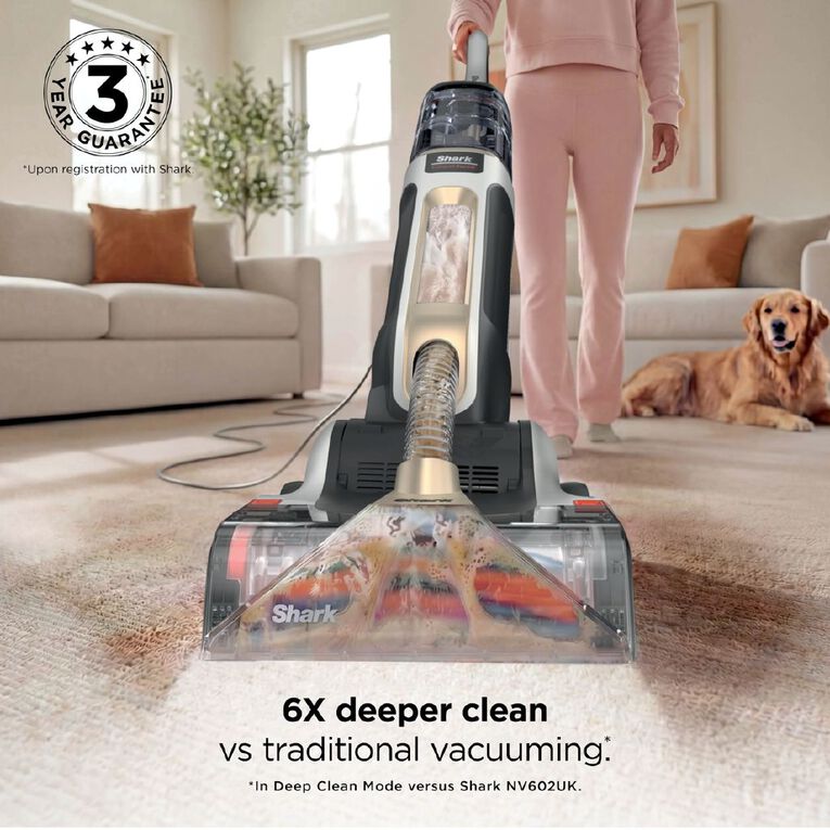Shark CarpetForce Lightweight Deep Carpet Cleaner, , hi-res