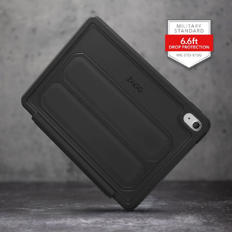 Zagg Rugged Book Keyboard for iPad A16 (2025), iPad 10th Gen (10.9" 2022), , hi-res