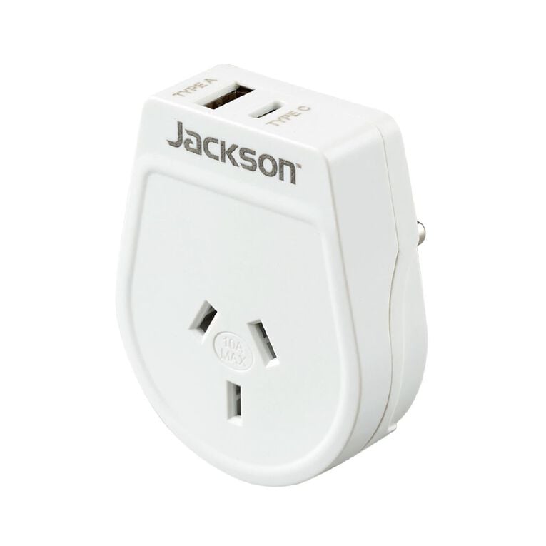Jackson OB USB/C Travel Adaptor India Slim, , hi-res