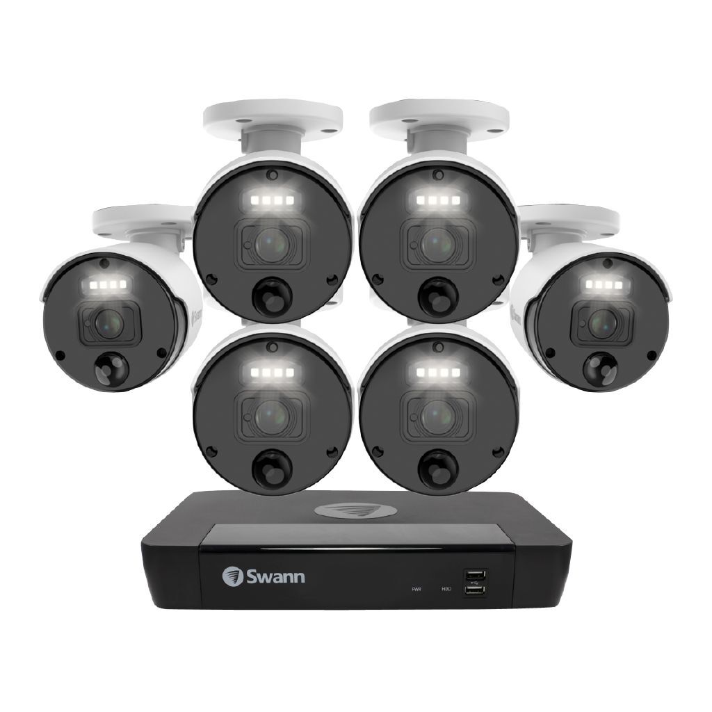 Swann NVR8-8580RN 4K HD 防犯カメラ レコーダー セット Swann NVR8