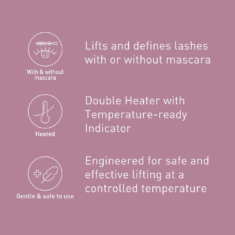 Panasonic Heated Eyelash Curler - Purple, , hi-res
