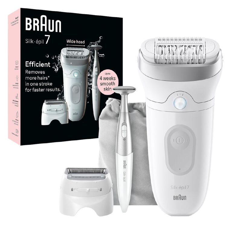 Braun Silk-Epil 7 Epilator - Wet & Dry, , hi-res