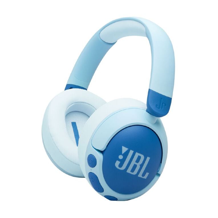 JBL Junior 470NC Wireless Noise Cancelling Over-Ear Kids Headphones - Blue, , hi-res