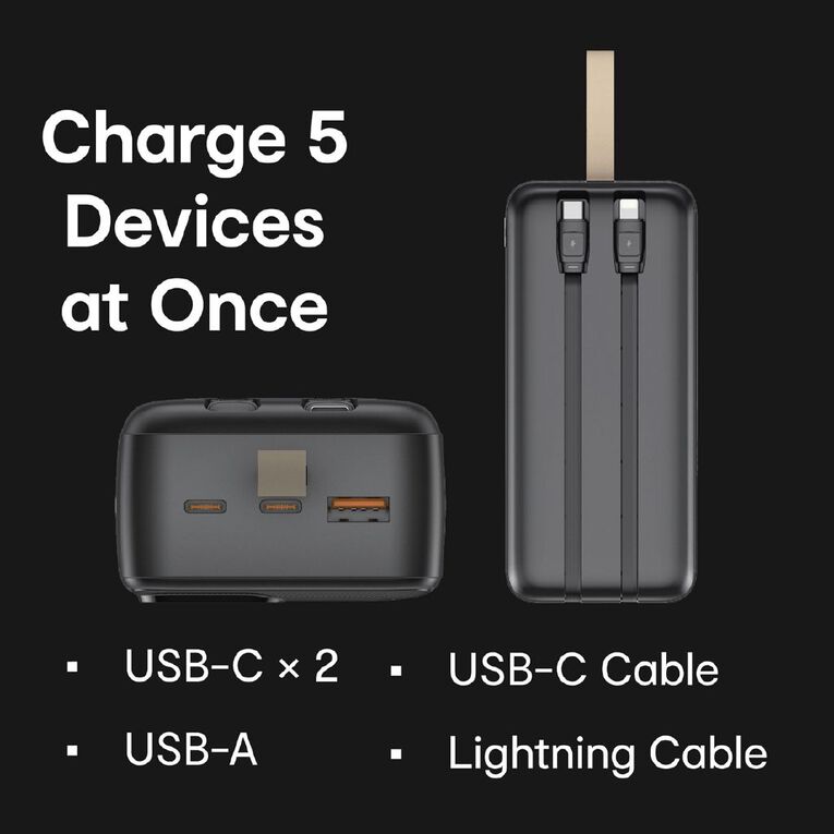Laser 30K CCC LFP Powerbank - Black, , hi-res