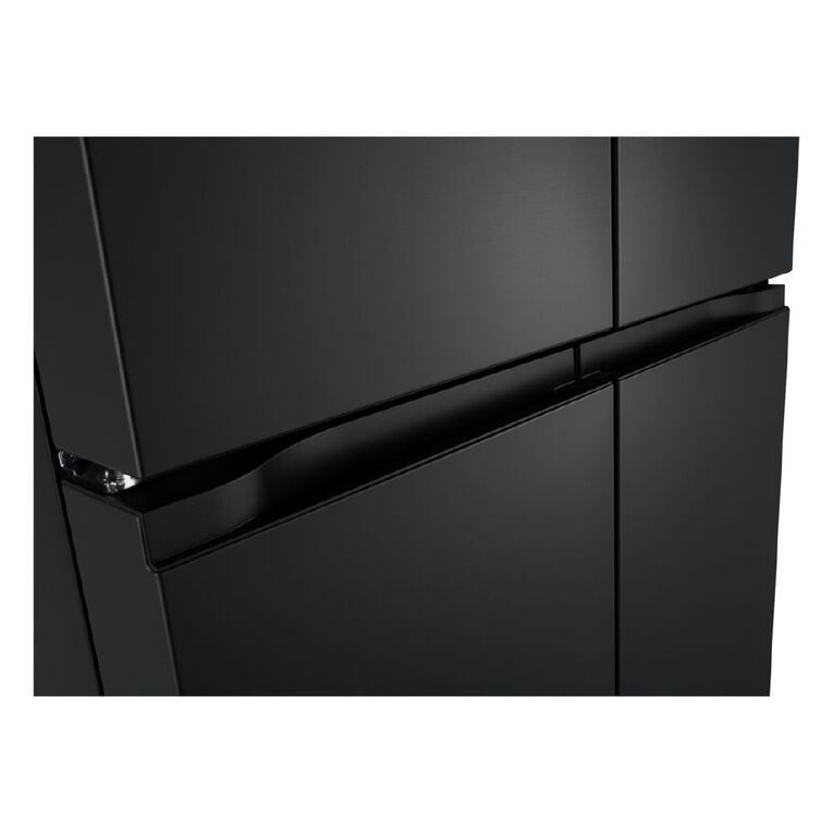 LG 530L Slim French Door Fridge Freezer - Matte Black Finish, , hi-res