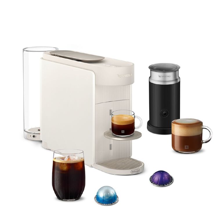 Nespresso Vertuo Up Capsule Coffee Machine By De'Longhi - White, , hi-res