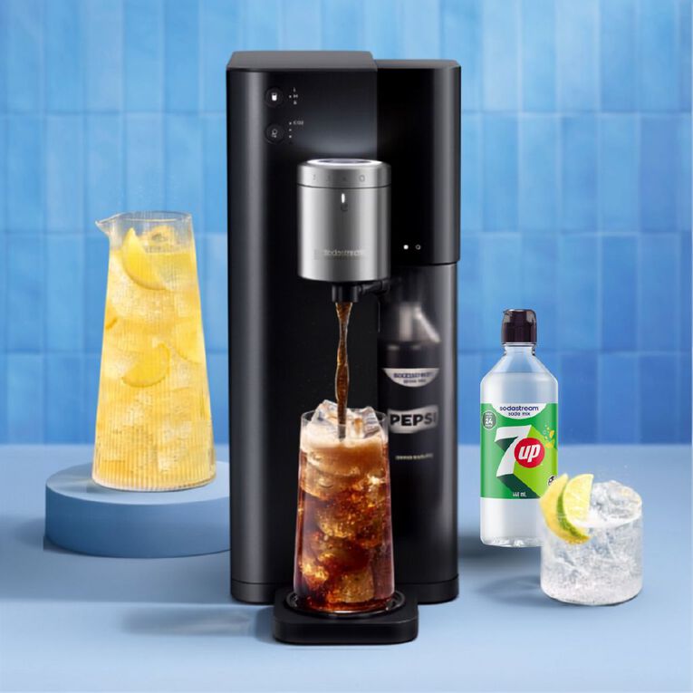 Sodastream Ultimate Black & Silver 60L Plug-In, , hi-res