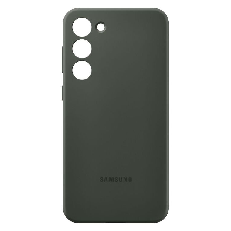 Samsung S23+ Silicone Cover - Green, , hi-res