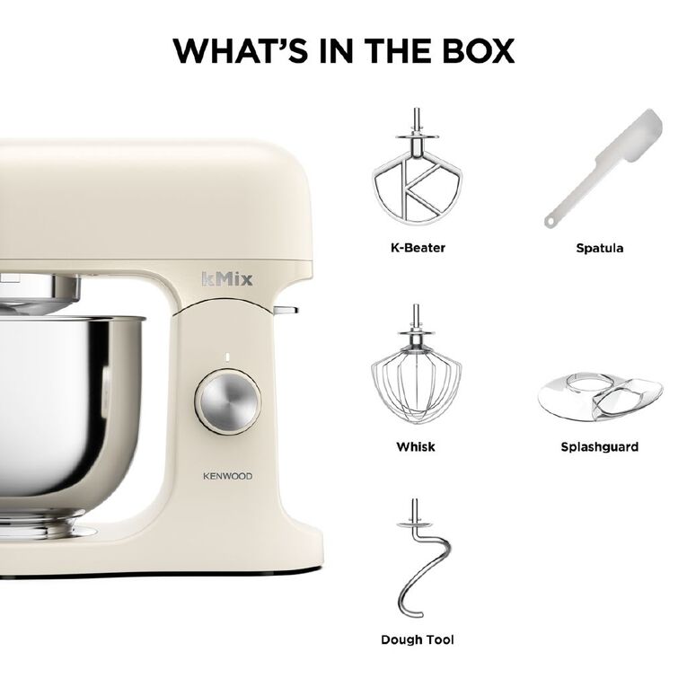 Kenwood kMix Calm Cream Stand Mixer (KMX751ACR), , hi-res
