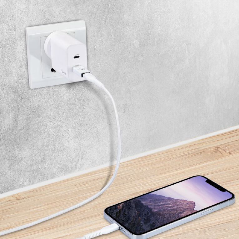 Bonelk USB-A to USB-C 3.0 Adapter - White, , hi-res