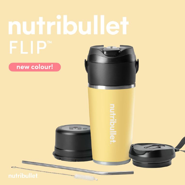 Nutribullet Flip - Stainless Butter Yellow, , hi-res